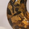 TL. Maan 30 cm Zwart/Goud